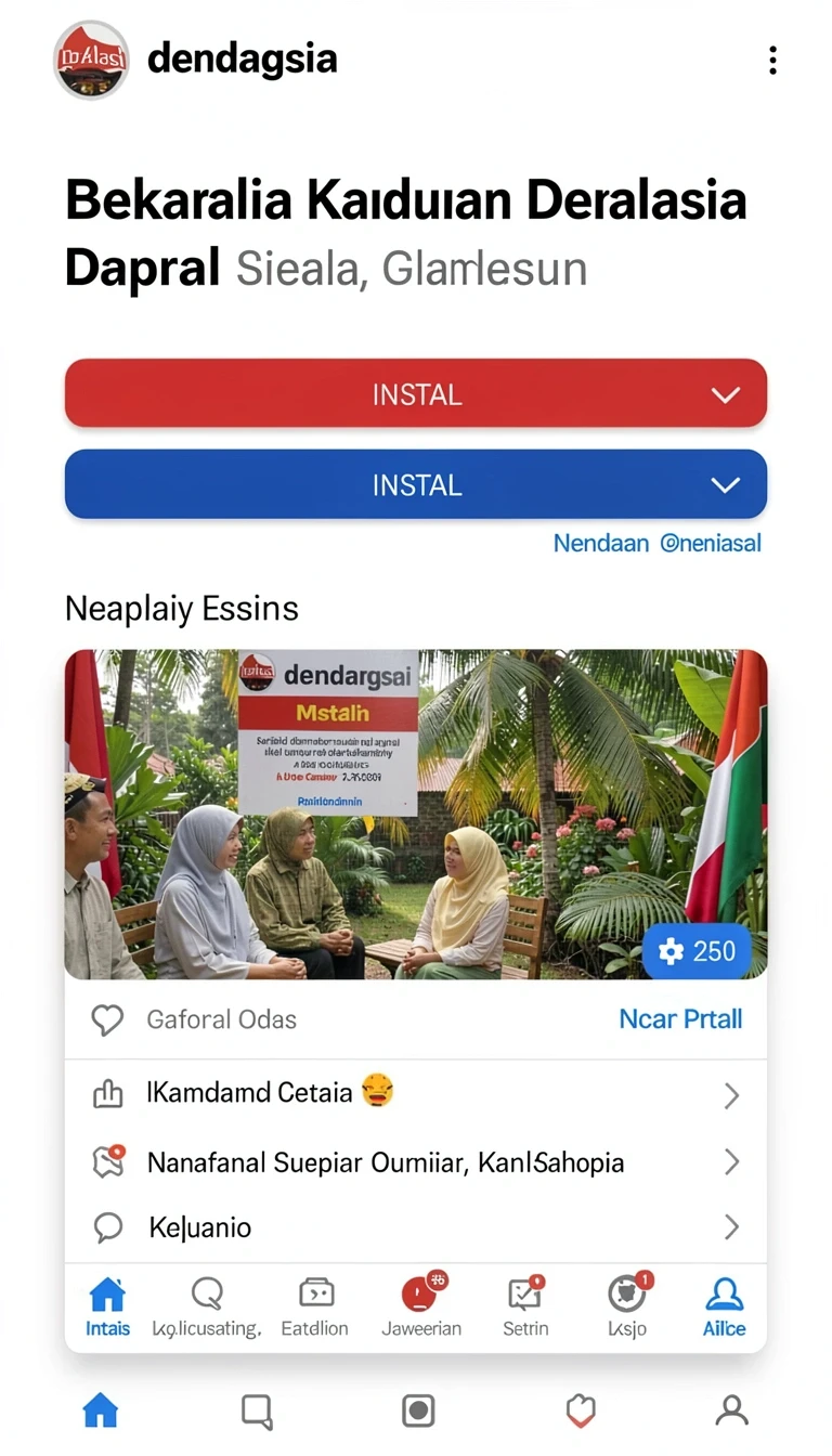 Tampilan utama aplikasi natunatoto App APK Terbaru yang intuitif dan efisien.
