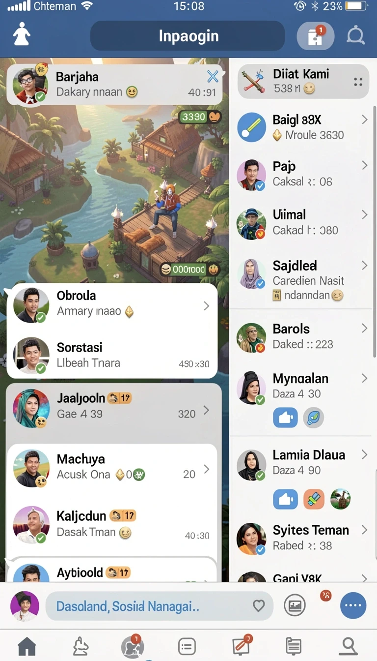 Tampilan utama aplikasi nirwana88 App: Info, Rating, dan Link Download yang intuitif dan efisien.