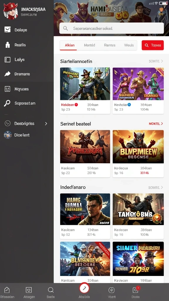 Tampilan utama aplikasi rekor777 Terbaru: Download APK dan Info Lengkap yang intuitif dan efisien.