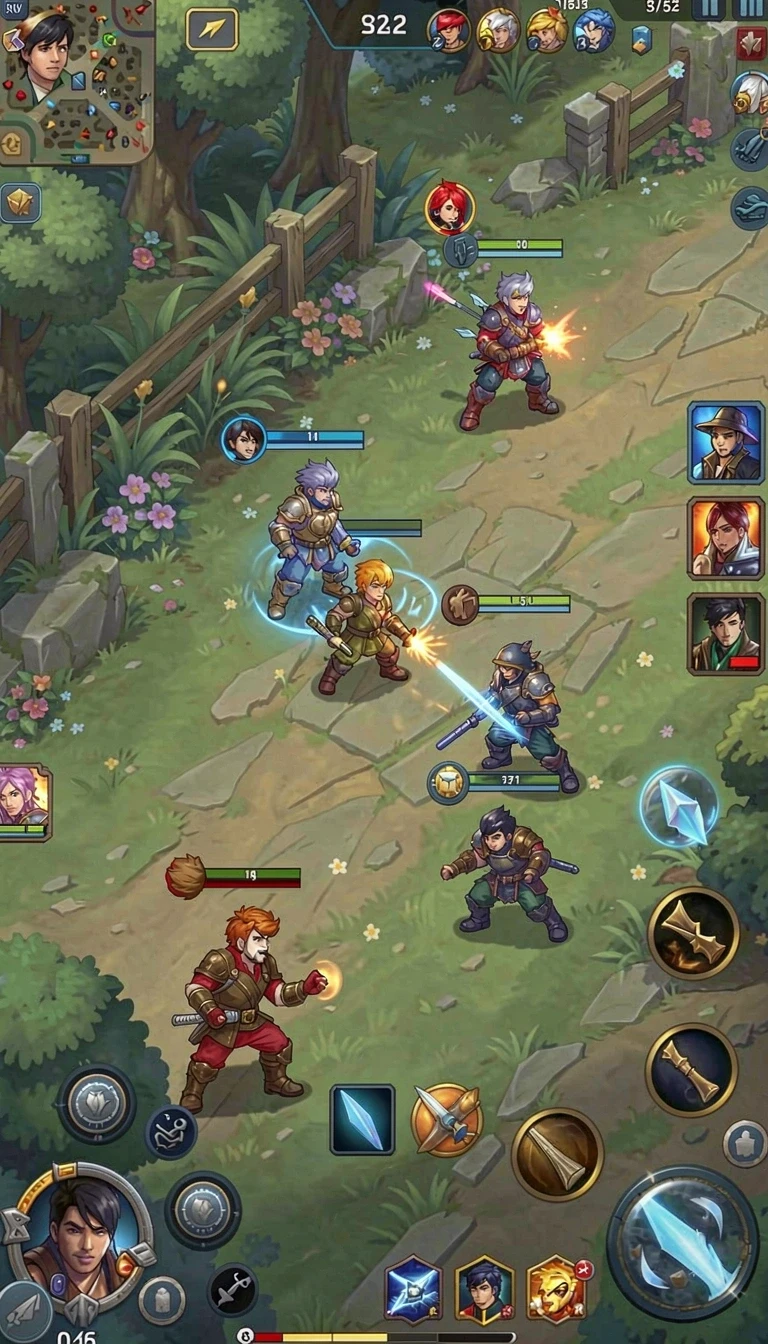 Tampilan utama aplikasi multiplayer APK Versi Terbaru untuk Android 2026 yang intuitif dan efisien.