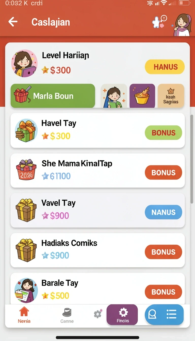 Tampilan utama aplikasi Aplikasi turbo78 Paling Baru untuk Android yang intuitif dan efisien.