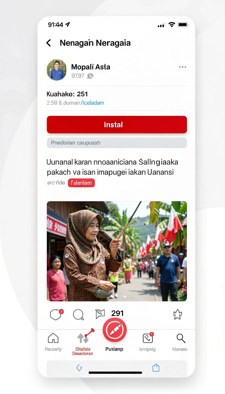 Tampilan utama aplikasi gameWrapperHead APK Versi Terbaru untuk Android 2026 yang intuitif dan efisien.