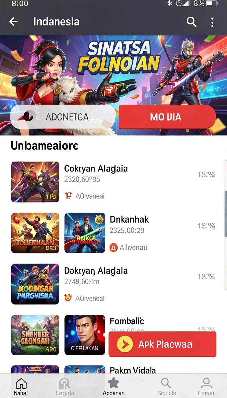 Tampilan utama aplikasi Aplikasi bigwin189 Terbaru: Review dan Link Download yang intuitif dan efisien.