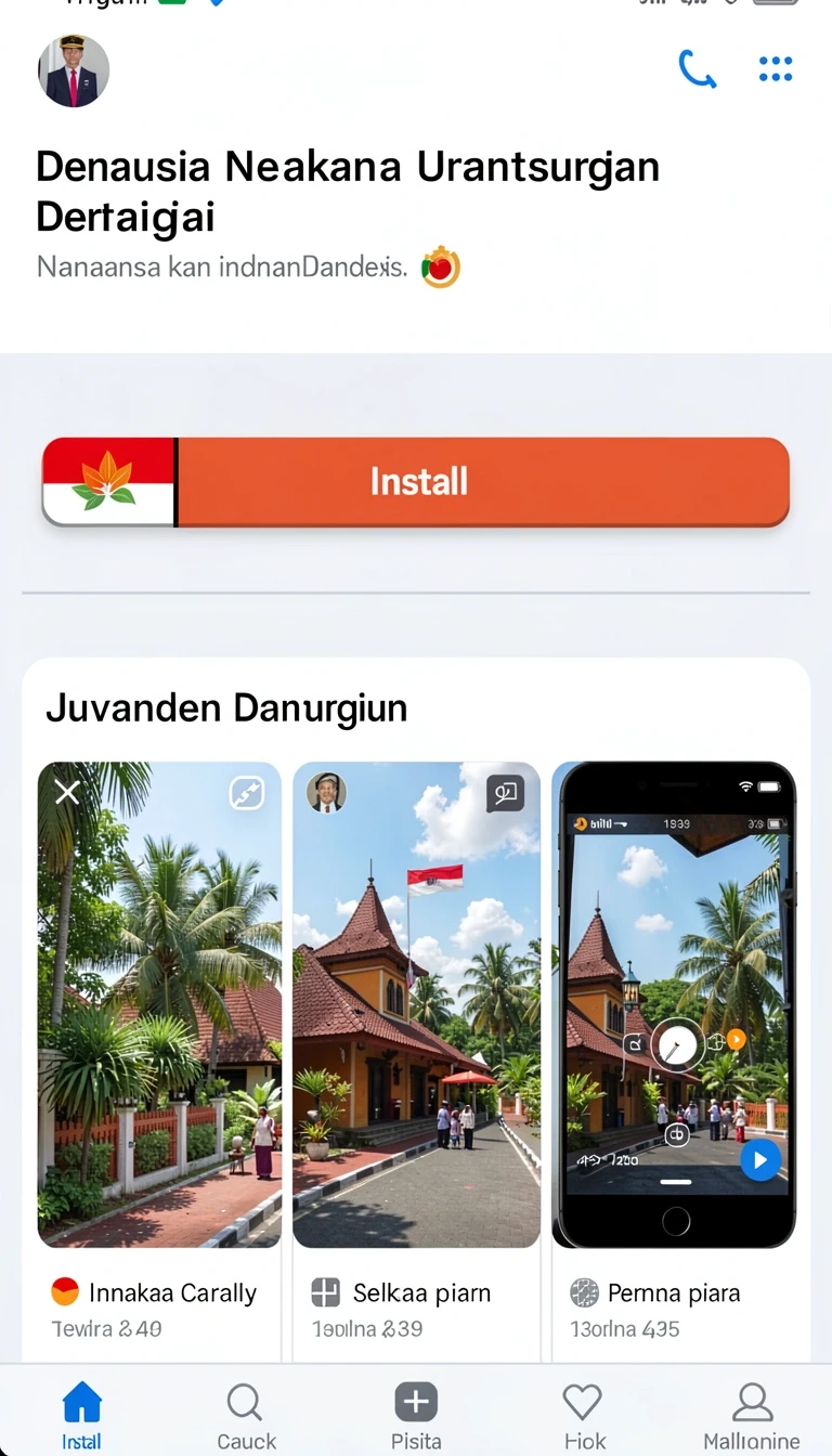 Tampilan utama aplikasi ee789 App APK Terbaru yang intuitif dan efisien.