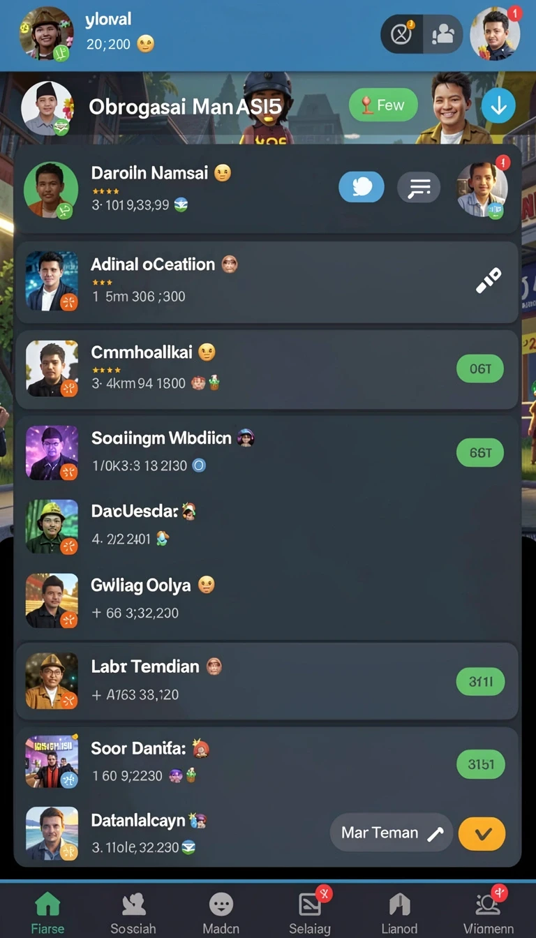 Tampilan utama aplikasi jvs88 App APK Terbaru yang intuitif dan efisien.