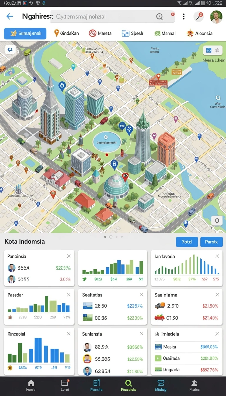 Tampilan utama aplikasi rawontoto APK Full Version untuk Android yang intuitif dan efisien.